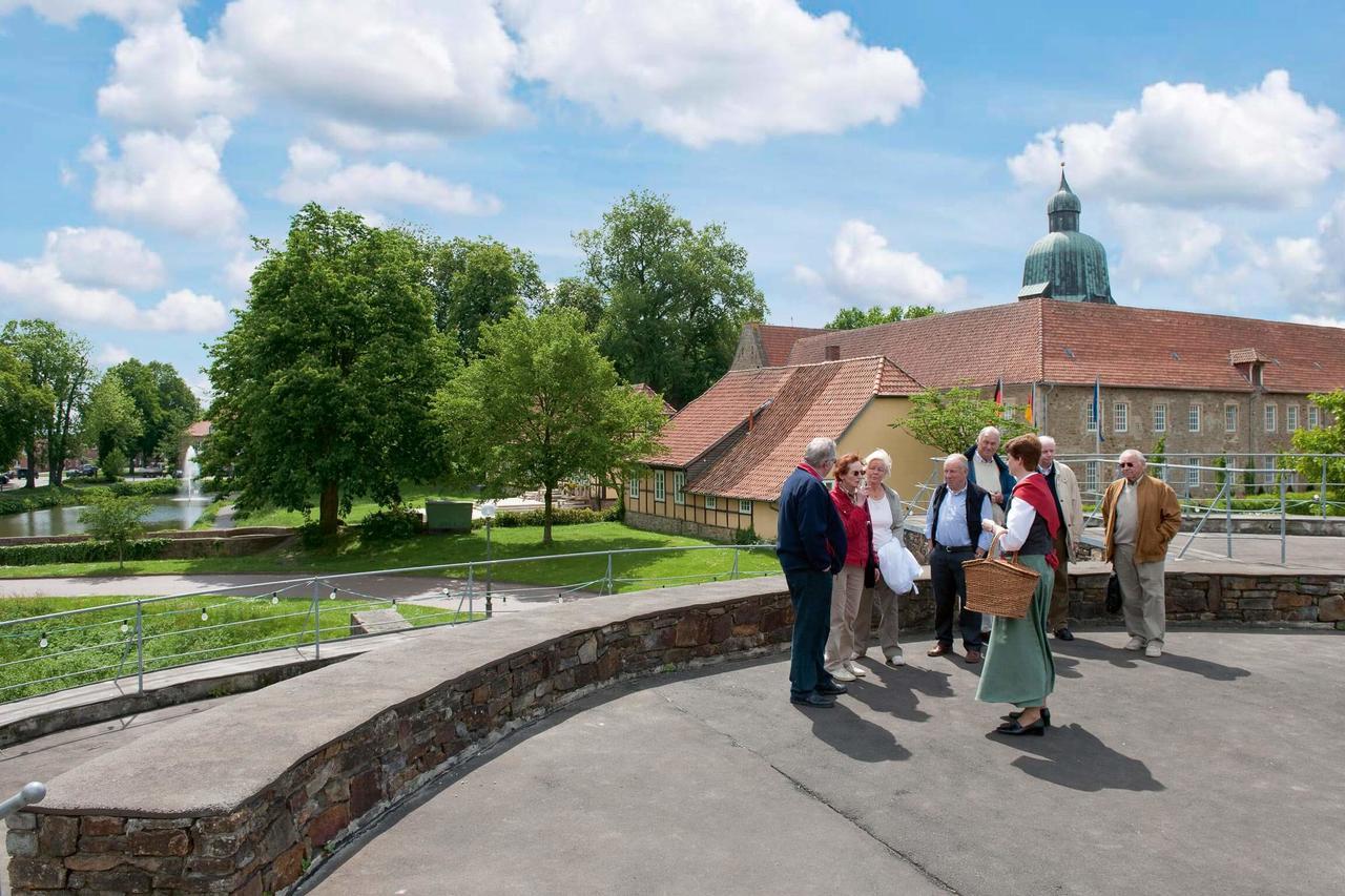 Hotel Am Markt Furstenau  エクステリア 写真